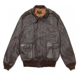 Leather Bomber Jacket